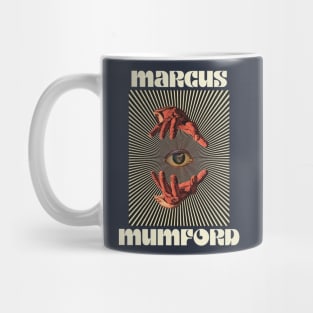 Hand Eyes Marcus Mumford Mug
